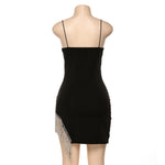 Chic Tassel Trim Bodycon Dress