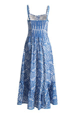 Crochet Lace Slip Maxi Dress