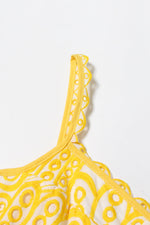 Crochet Lace Slip Maxi Dress