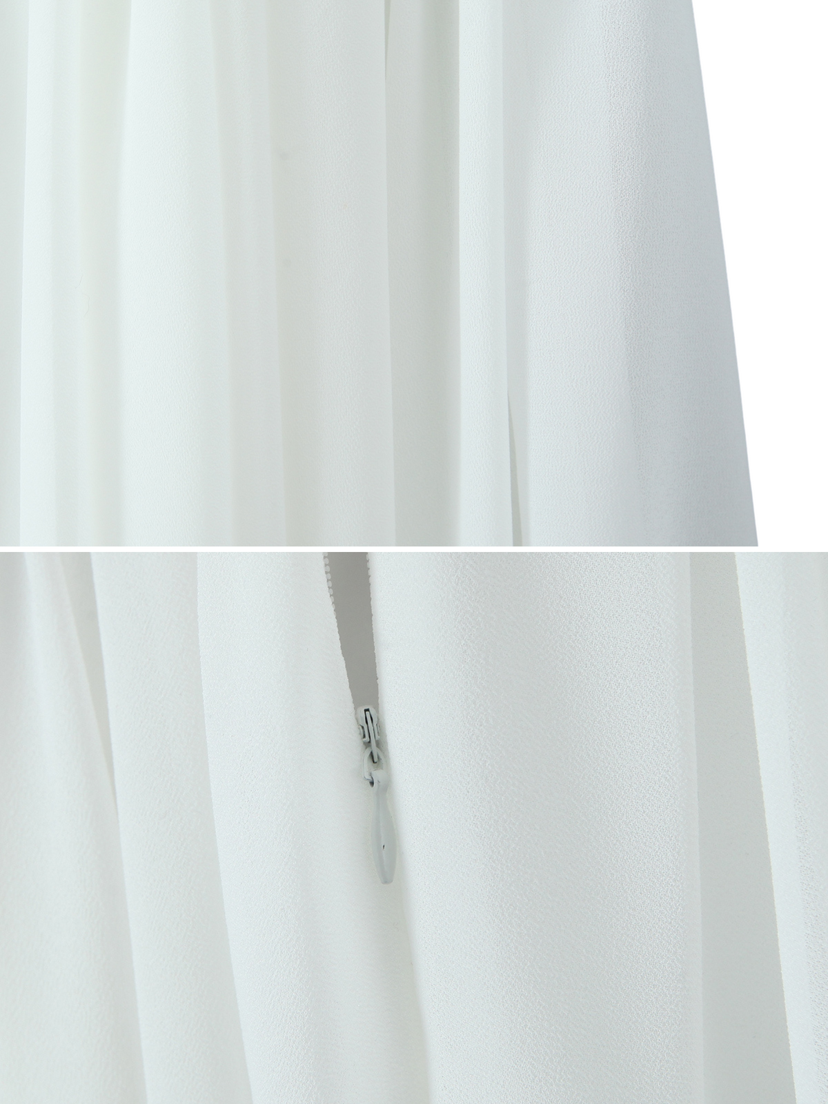 White Backless Slip Mini Dress