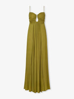 Olive Green Slip Maxi Dress