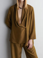 Sleek Shawl Lapel Suits Pants Two-Piece Set