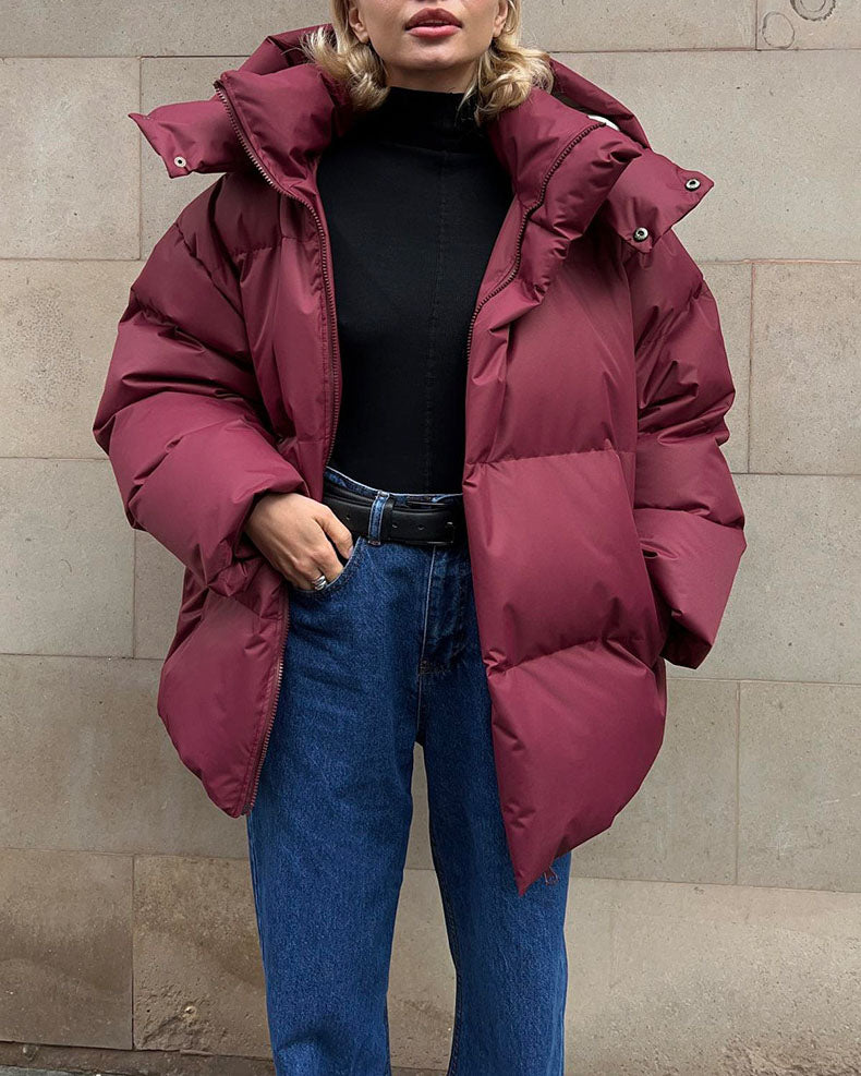 Timeless Beauty Hooded Quilted Coat