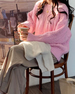 Sweet Cable Knit Sweater