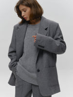 Basic Solid Pullover Knit Sweater