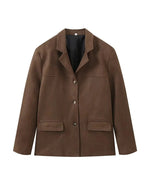 Glam Faux Suede Jacket