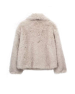 Thermal Large Lapel Plush Jacket