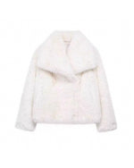 Thermal Large Lapel Plush Jacket