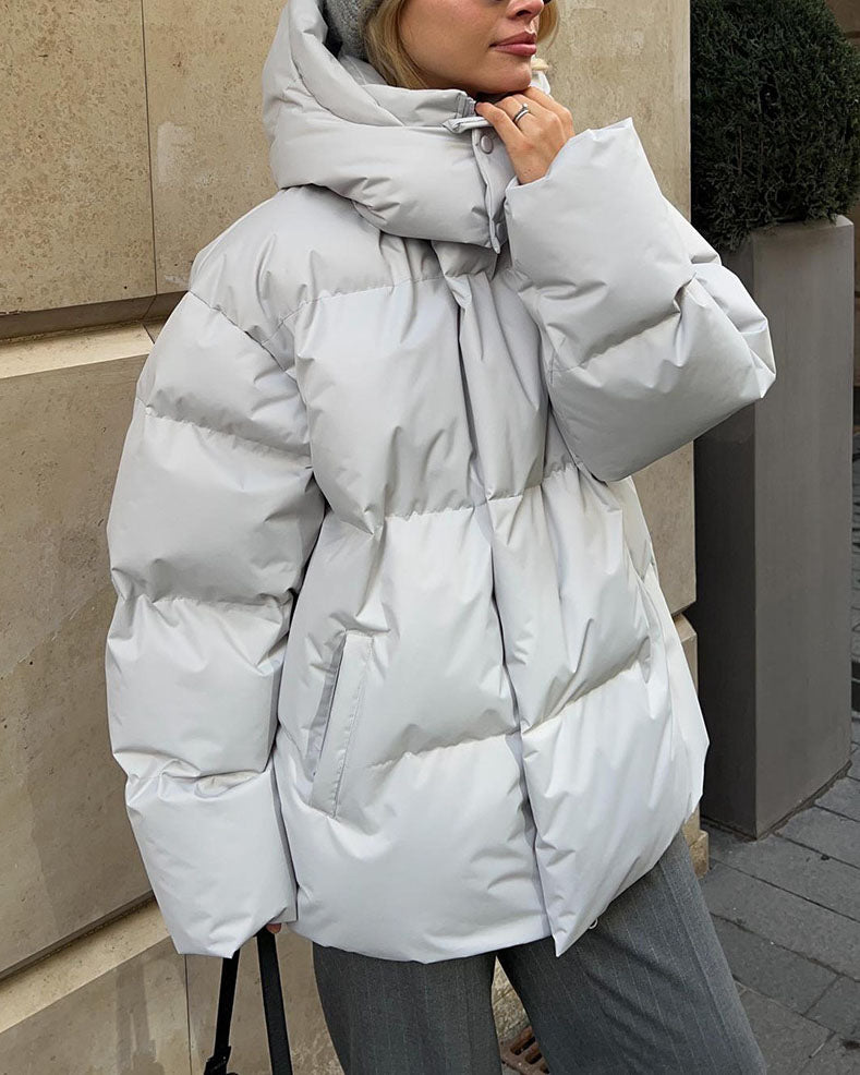 Timeless Beauty Hooded Quilted Coat