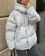 Timeless Beauty Hooded Quilted Coat