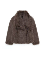 Thermal Large Lapel Plush Jacket