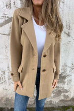Thermal Woolen Lapel Coat