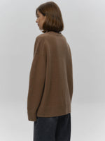 Basic Solid Pullover Knit Sweater