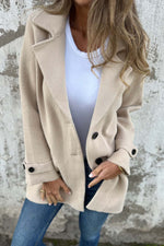 Thermal Woolen Lapel Coat
