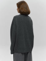 Basic Solid Pullover Knit Sweater