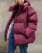 Timeless Beauty Hooded Quilted Coat