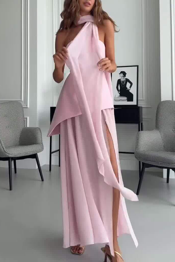 White Strapless Tube Semi-Sheer Midi Dress