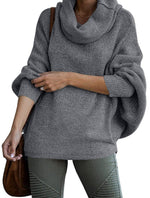 Turtleneck Bell Sleeves Knit Sweater