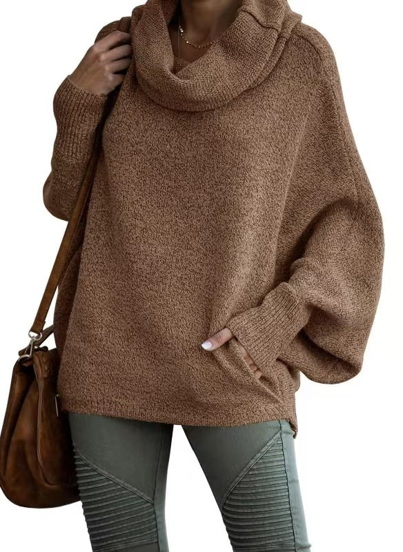 Turtleneck Bell Sleeves Knit Sweater