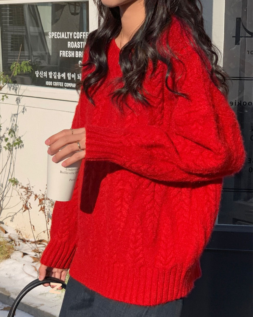 Sweet Cable Knit Sweater
