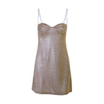 Khaki Corset Slip Mini Dress