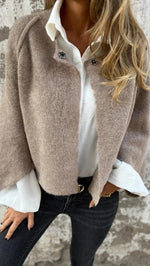 Soft Cashmere Long Sleeve Jacket