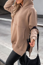 Oversized Kangaroo Pocket Hoodie Sweatshirt