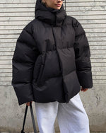 Timeless Beauty Hooded Quilted Coat