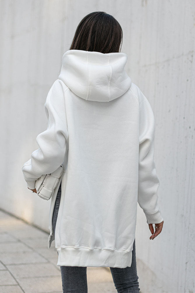 Oversized Kangaroo Pocket Hoodie Sweatshirt