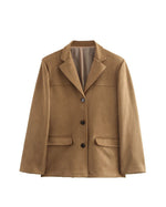 Glam Faux Suede Jacket