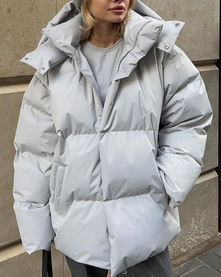 Timeless Beauty Hooded Quilted Coat