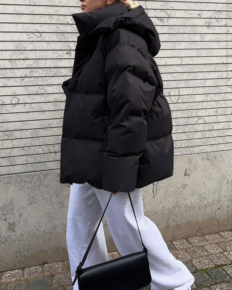 Timeless Beauty Hooded Quilted Coat