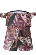Bohemia Off Shoulder Rompers