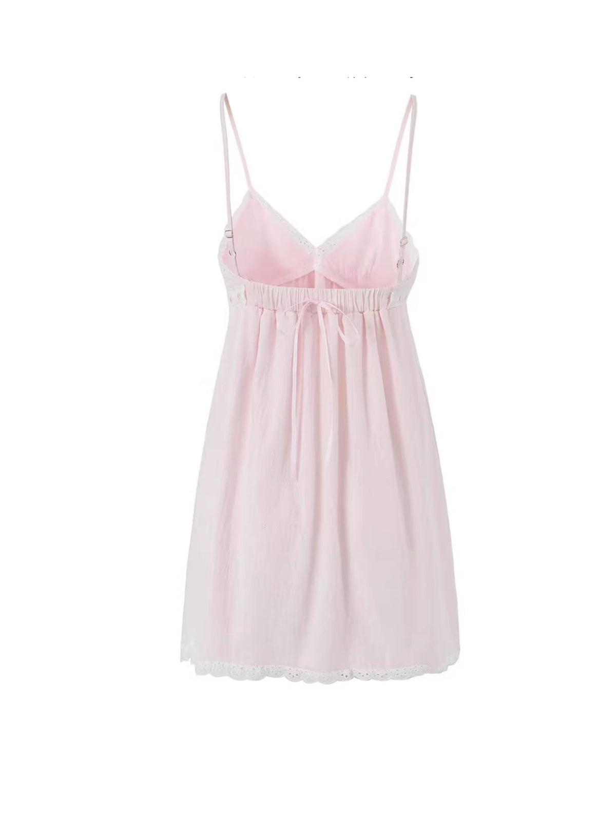 Baby Pink Slip Mini Dress