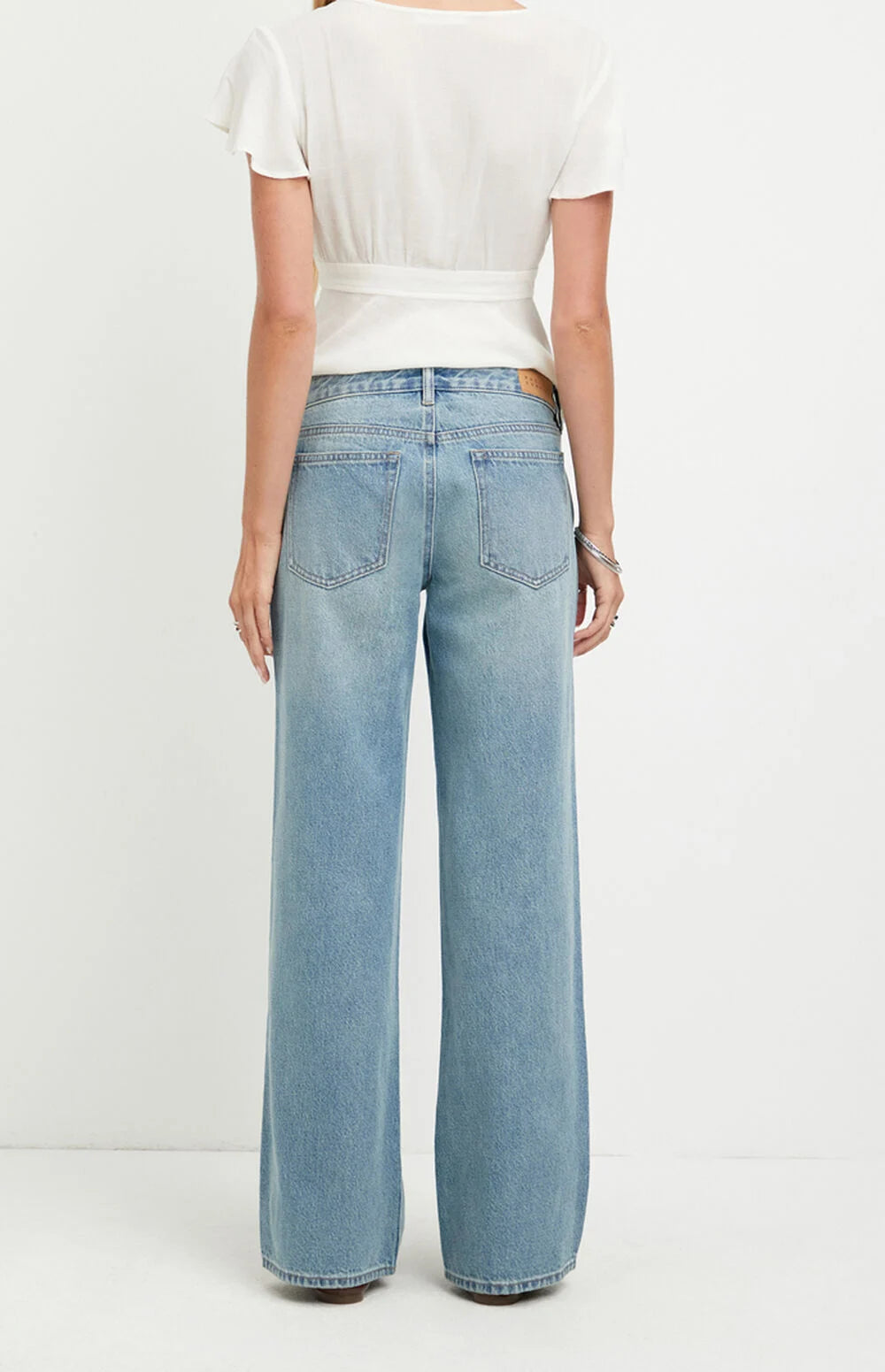 Light Blue Washed Denim Jeans