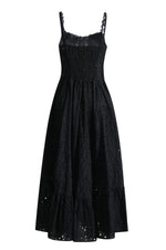 Crochet Lace Slip Maxi Dress