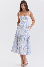 Elia Floral Midi Sundress