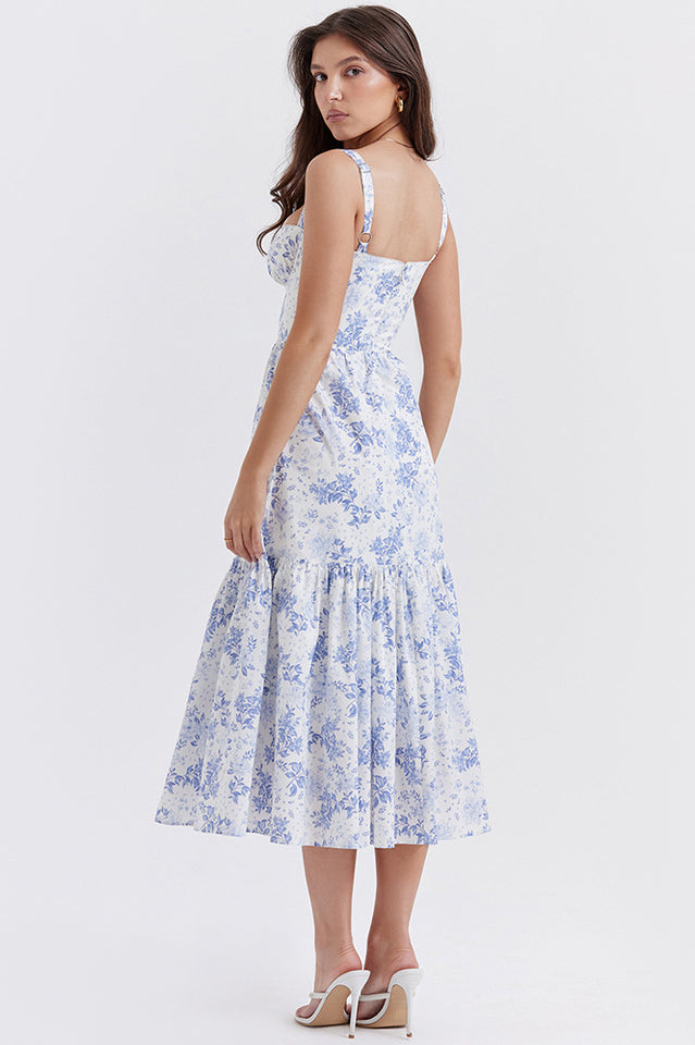 Elia Floral Midi Sundress