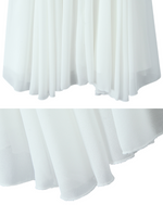 White Backless Slip Mini Dress