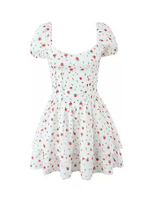 Rosaline Floral Tiered Mini Dress