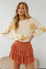 Sunshine Tiered Mini Skirt