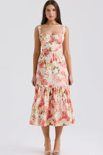 Elia Floral Midi Sundress