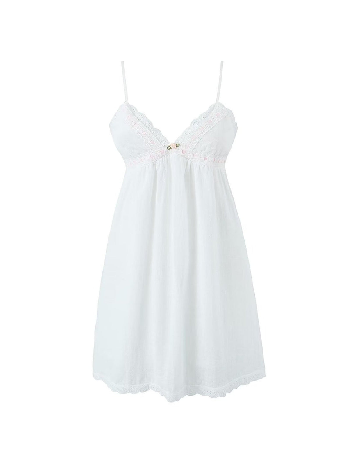 Baby Pink Slip Mini Dress