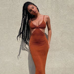 Chic Cutout Bodycon Knitted Dress