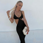 Chic Cutout Bodycon Knitted Dress