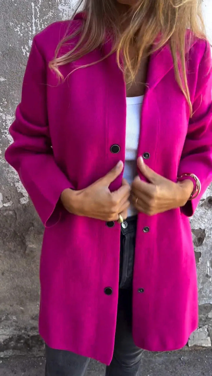 Casual Hooded Button Down Knit Cardigan Coat