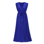 Sweet Ruffle Sleeve Chiffon Midi Dress