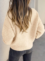 Chunky Knit Button Down Cardigan