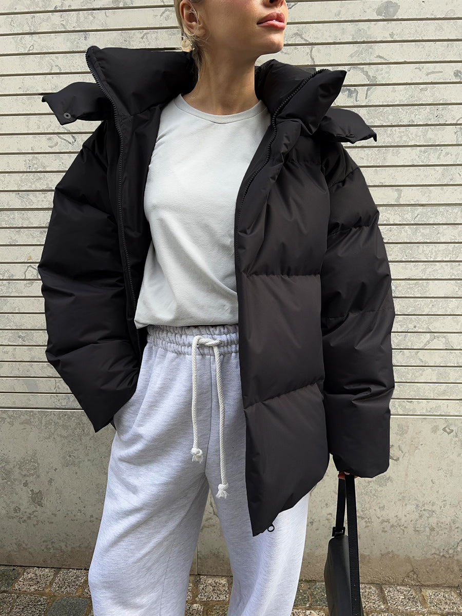 Timeless Beauty Hooded Quilted Coat