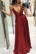Elegant Spaghetti Strap Backless Dress